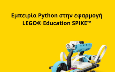 Εμπειρία Python στην εφαρμογή LEGO® Education SPIKE™!